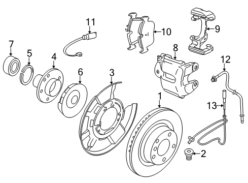 2014 BMW 428i Anti-Lock Brakes Dsc Hydraulic Unit Diagram for 34516870921