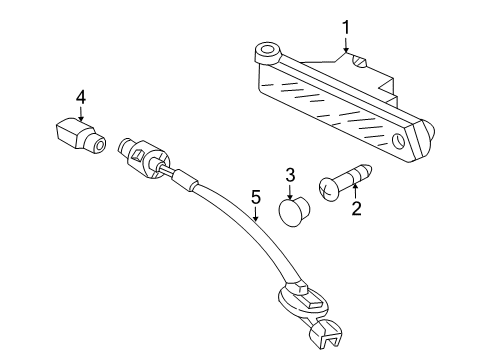 2006 Honda Pilot Bulbs Lamp Diagram for 34271-S00-A01