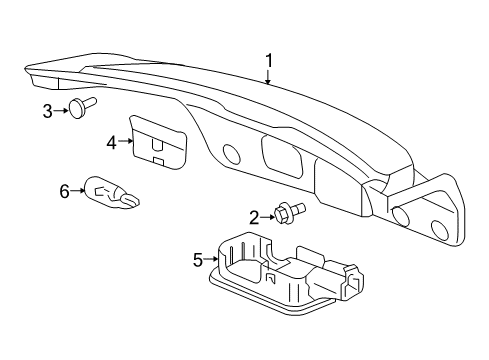 2009 Honda Accord Interior Trim - Trunk Lid Lining, Trunk Lid *NH85L* (GRAY ELEVEN) Diagram for 84630-TA0-A00ZA
