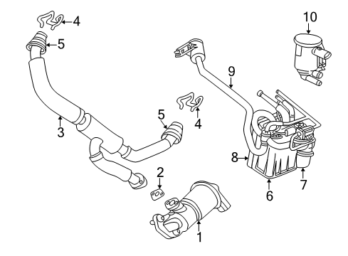 2002 Dodge Intrepid Emission Components Harness-Vapor Diagram for 4578209AC