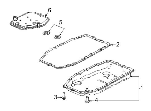 2021 GMC Canyon Case & Related Parts Magnet Diagram for 29535617