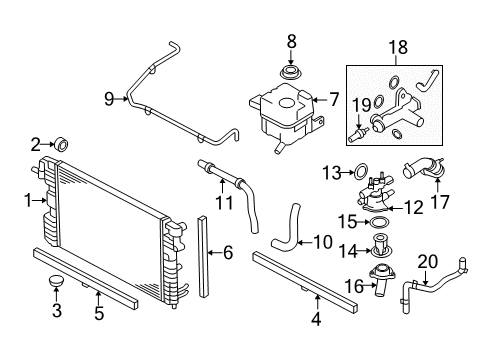 2006 Ford Freestyle Powertrain Control PCM Diagram for 5G1Z-12A650-AFERM