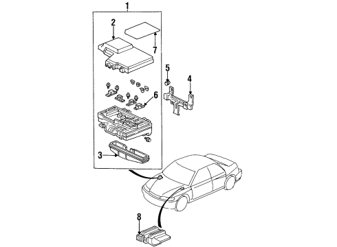 1996 Honda Accord Fuel Injection Regulator Assembly, Pressure Diagram for 16740-P0A-003