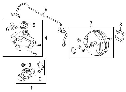 2018 BMW M760i xDrive Hydraulic System VACUUM PIPE Diagram for 11668648861