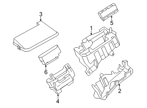 2017 Lexus CT200h Fuse & Relay Relay, Integration Diagram for 82641-75080