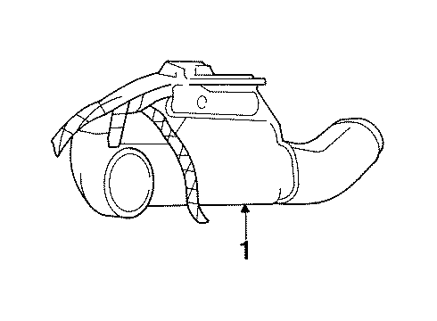 1988 Chrysler New Yorker Ignition System CAP/DIST-Distributor Diagram for 5142590AA