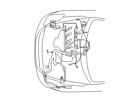 Diagram for 2010 Nissan Altima Wiring Harness 
