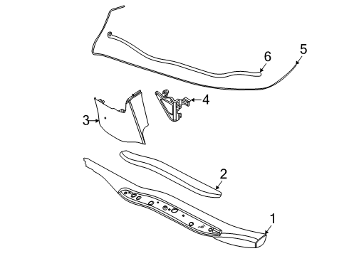 2019 BMW i8 Interior Trim - Pillars, Rocker & Floor SEALING TAPE Diagram for 51717954193