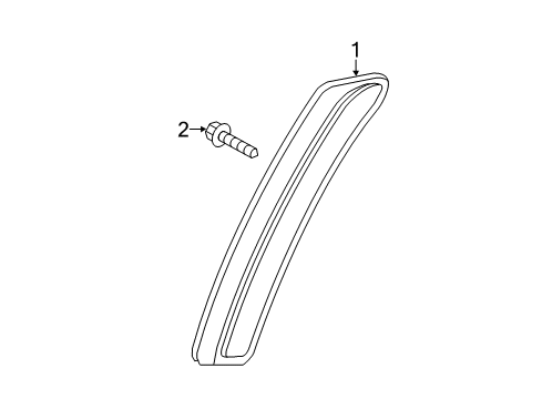 2021 Lexus LC500 Side Marker Lamps Lamp Assembly, Front Marker Diagram for 81710-11010