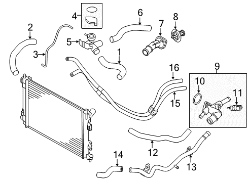 2018 Kia Forte5 Powertrain Control Electronic Control Unit Diagram for 391312EYG2