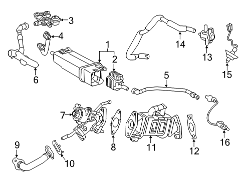 2017 Toyota Prius Prime Powertrain Control ECM Diagram for 89661-47751