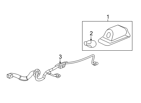 2018 Buick Envision Bulbs Harness Diagram for 22909591