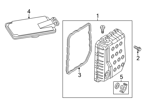 2015 Jeep Compass Transaxle Parts Bolt-HEXAGON FLANGE Head Diagram for 68192627AA