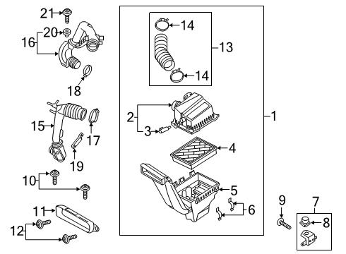 2020 Lincoln Nautilus Powertrain Control PCM Diagram for K2GZ-12A650-CDANP