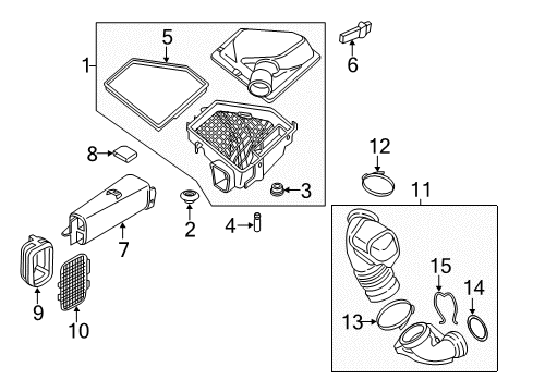 2020 BMW 440i xDrive Powertrain Control Spring Clip Diagram for 13718637818