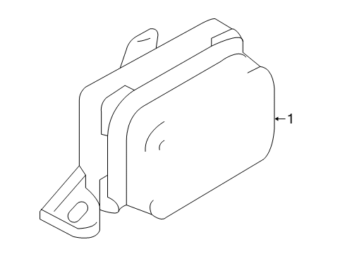 2010 Mercury Mariner Traction Control Components Sensor Diagram for 8L8Z-3C187-A