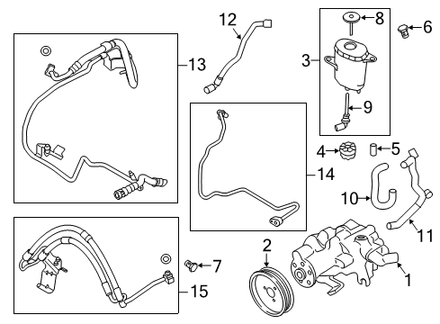 2015 BMW M6 Wiper & Washer Components Expansion Hose 2Nd Part Diagram for 32416797192