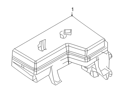 2008 Dodge Dakota Electrical Components Module-Front Control Diagram for 4692209AD