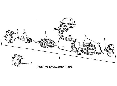 1985 Ford LTD A.I.R. System By-Pass Valve Diagram for E3TZ-9F491-A