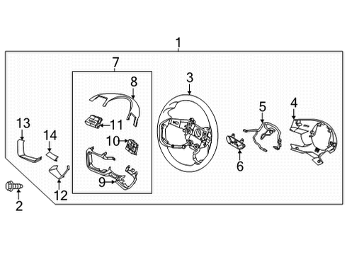 2021 Hyundai Elantra Cruise Control Unit Assembly-Front Radar Diagram for 99110-BY000