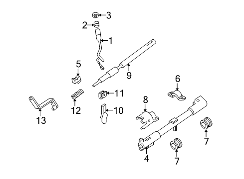 2009 Ford E-150 Housing & Components Insert Diagram for 9C2Z-3F988-B