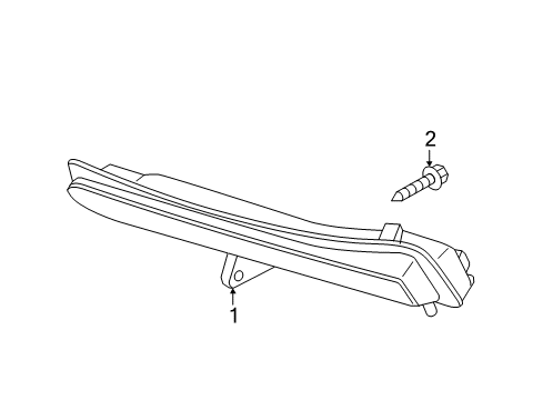 2016 Hyundai Sonata Daytime Running Lamps Lamp Assembly-Day Running Light, LH Diagram for 92207-C1000