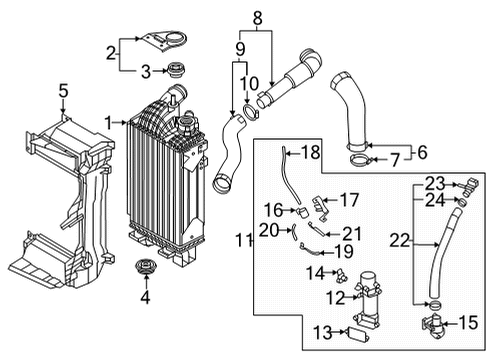 2021 Kia Sorento Powertrain Control Sensor Assembly-Oxygen Diagram for 392102S000