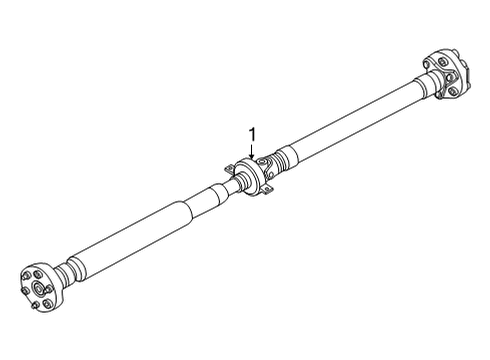 2021 BMW 430i xDrive Drive Shaft - Rear Self-Locking Hex Nut Diagram for 26127536563