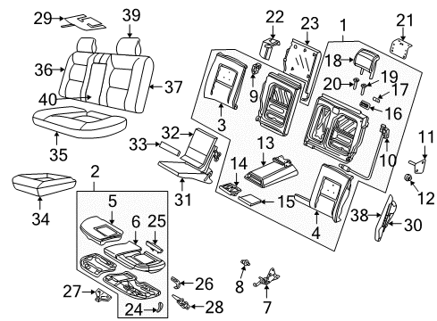1999 Saab 9-5 Heated Seats Wiring-Spark Plug Diagram for 4763785