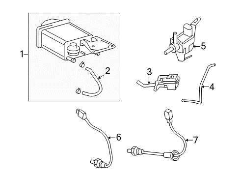 2014 Scion xD Powertrain Control ECM Diagram for 89661-52Y50