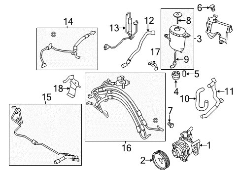 2012 BMW 650i Wiper & Washer Components SET OF WIPER BLADES Diagram for 61612458020