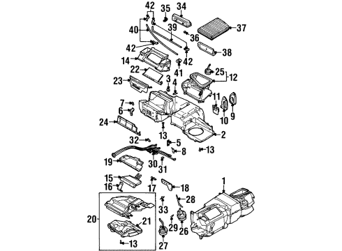 2001 Daewoo Leganza Air Conditioner Compressor Relay Diagram for 96190187