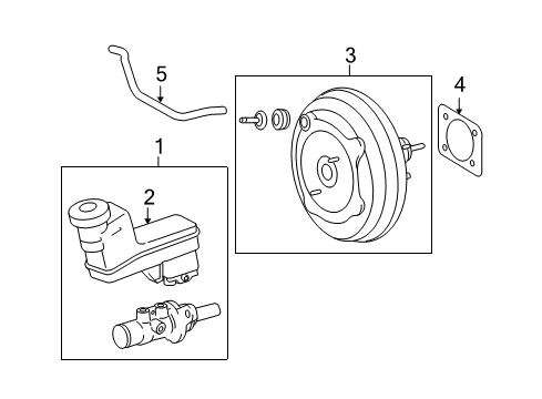 2011 Toyota Venza Dash Panel Components Hose Diagram for 44750-0T010