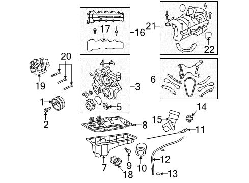 2009 Dodge Dakota Engine Parts, Mounts, Cylinder Head & Valves, Camshaft & Timing, Oil Pan, Oil Pump, Balance Shafts, Crankshaft & Bearings, Pistons, Rings & Bearings Indicator-Engine Oil Level Diagram for 53032936AE