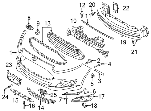 2019 Ford Fiesta Controls - Instruments & Gauges Module Diagram for DN1Z-15K600-S