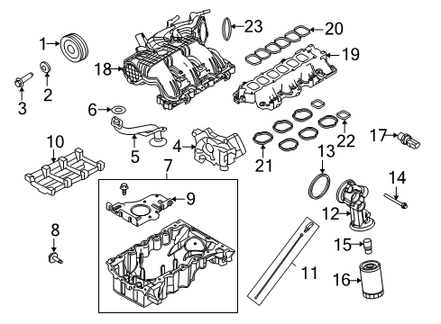 2010 Ford Fusion Throttle Body Throttle Body Diagram for 7T4Z-9E926-FA