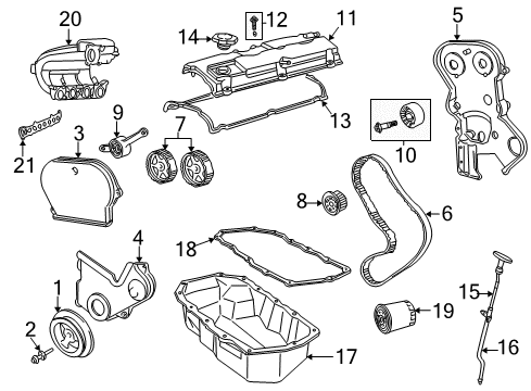 2001 Dodge Stratus Intake Manifold Indicator-Engine Oil Level Diagram for 4792148AC