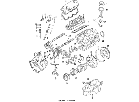 1992 Mitsubishi Montero Fuel Injection SERVO-Auto Idle Speed Diagram for MD628053