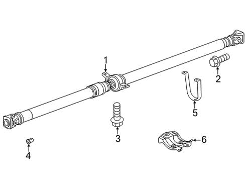2020 Honda CR-V Drive Shaft - Rear NUT, FLANGE (M8) Diagram for 90310-TPA-000