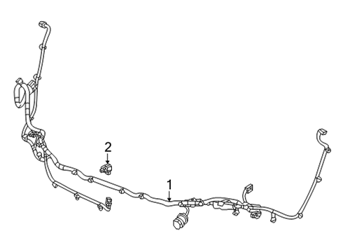 2021 Chevrolet Trailblazer Automatic Temperature Controls Wire Harness Diagram for 42749158