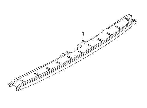 2020 BMW Z4 High Mount Lamps THIRD STOPLAMP Diagram for 63257439015