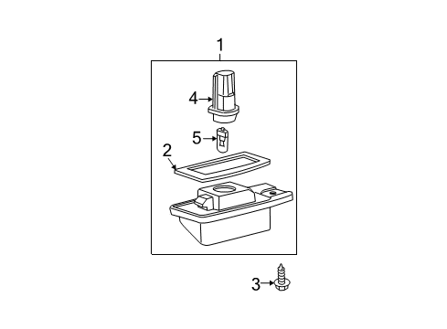 2008 Nissan Rogue Bulbs Packing Lens Diagram for 26513-9Y000