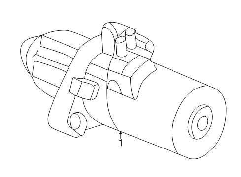 2006 Honda Insight Starter Motor Assembly, Start Diagram for 31200-PHM-305