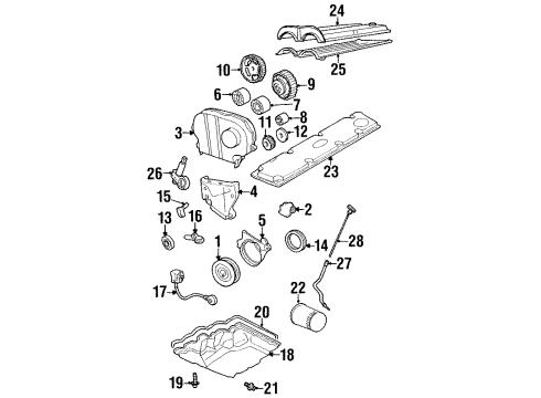 2000 Mercury Cougar Powertrain Control Air Intake Temperature Sensor Diagram for F5AZ-12A697-A