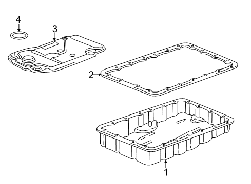 2017 Toyota 86 Case & Related Parts Extension Housing Seal Diagram for SU003-03630