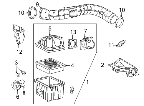 2001 Ford Ranger Powertrain Control ECM Diagram for 1U7Z-12A650-FCA