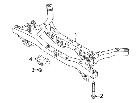 2019 Hyundai Veloster N Suspension Mounting - Rear DAMPER Assembly-RR Dynamic Diagram for 55499-K9000