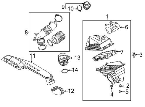 1994 Hyundai Elantra Front Door Mirror Assembly-Outside Rear View, LH Diagram for 87605-28200-D