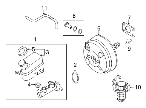 2013 Kia Optima Hydraulic System Pump Assembly-Vacuum Diagram for 59200-3Q500
