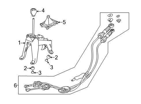 2018 Honda Accord Manual Transmission Boot, Change Lever (Graphite Black) Diagram for 77299-TVA-A11ZA